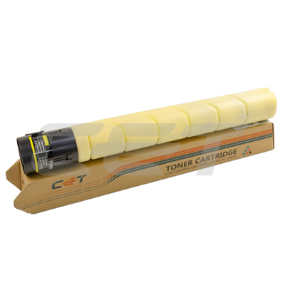 CET Konica Minolta TN-221Y, Bizhub C287- 21K/ 467g A8K3230