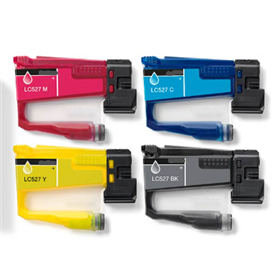 Yellow Compatible Brother MFC-J4350DW/J4550DW-0.9KLC527Y