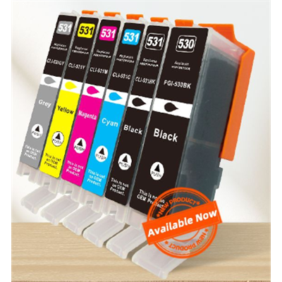 23.5ML PIG Black Com para Canon Pixma TS8750,TS87516117C001