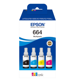ECOTANK ORIGINALE T664 4-COLOUR MULTIPACK