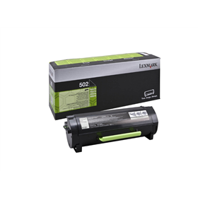 TONER ORIGINALE LEXMARK 502 TONER 50F2000