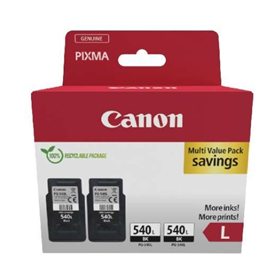 CARTUCCE ORIGINALE CANON CONFEZIONE DOPPIA NERO PG540L