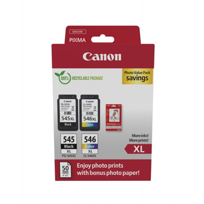 CARTUCCE ORIGINALE CANON MULTIPACK PG545XL/CL546XL  8286B011