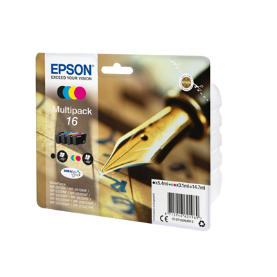 CARTUCCE ORIGINALE EPSON MULTIPACK 16 PENNA/CRUCIVERBA