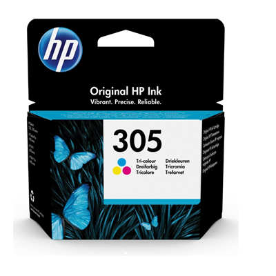 CARTUCCE ORIGINALE HP 305 TRICOLOR