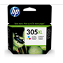 CARTUCCE ORIGINALE HP 305XL TRICOLOR