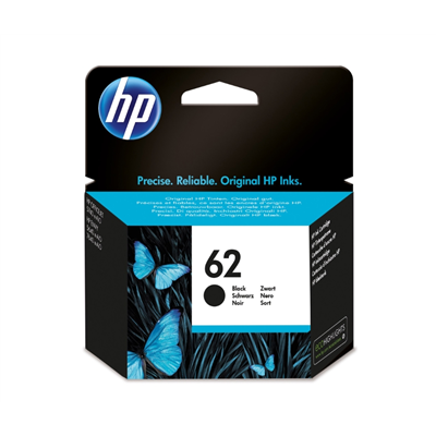 CARTUCCE ORIGINALE HP 62 BLACK 