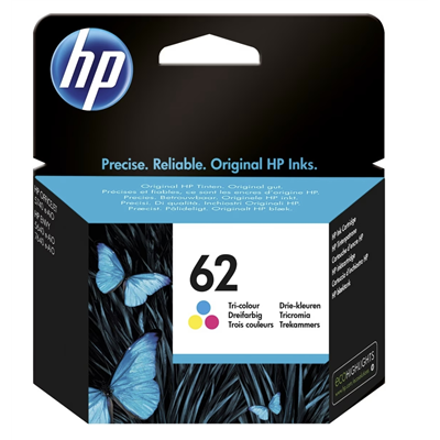 CARTUCCE ORIGINALE HP 62 TRI-COLOR