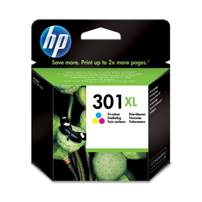 CARTUCCE ORIGINALE HP INK 301XL TRICROMIA