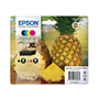 CARTUCCE ORIGINALE EPSON MULTIPACK 604XL ANANAS 4 COLORI