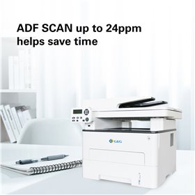 G&G M4100DW Multifunzione A4, 33ppm Wi-Fi Flatbed & ADF 