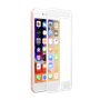 Pellicole Protezione Pellicola Vetro Bordo Lucido Full 0.26 mm iPhone 7/8 Bianca