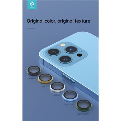 Pellicole Protezione Protezione fotocamera in cristallo iPhone 13P & 13PM Verde