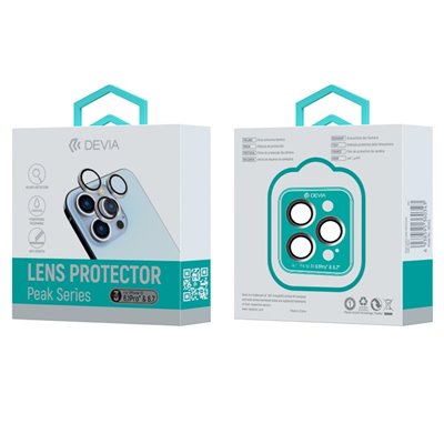 Pellicole Protezione Protezione fotocamera in cristallo iPhone 13 & 13 Mini Blue