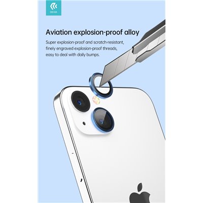 Pellicole Protezione Protezione fotocamera in cristallo iPhone 14 & 14 Plus