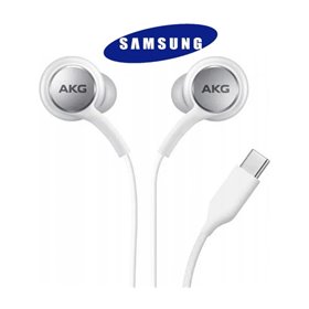 Auricolari&Microfoni Auricolari Samsung EO-IC100BBE AKG Tipo-C Bianchi in Bulk