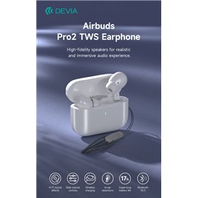 Auricolari&Microfoni Auricolare Airbuds Pro2 EM058 TWS carica Wireless Bluetooth