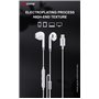 Auricolari&Microfoni Auricolari Comma Apple Lightning Certificati MFI Voce/Musica