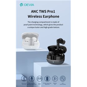 Auricolari&Microfoni Auricolari TWS EM408 con ANC riduzione del rumore Bianchi