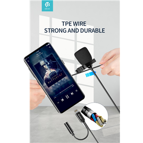 Auricolari&Microfoni Microfono per Smartphon a filo e connettore Lightning Apple