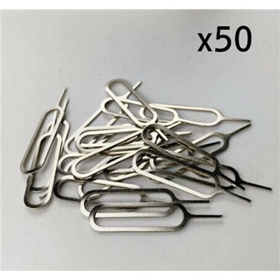 Supporti e Accessori Pin per estrazione Sim Card confezione da 50