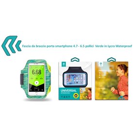 Supporti e Accessori Fascia da braccio porta smartphone 4.7 - 6.5 pollici Verde