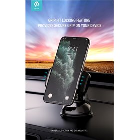 Supporti e Accessori Supporto Smartphone da 3.5 a 6.5 Pollici da auto a ventosa
