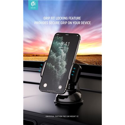 Supporti e Accessori Supporto Smartphone da 3.5 a 6.5 Pollici da auto a ventosa