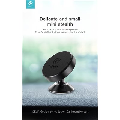 Supporti e Accessori Supporto Smartphone da Auto Adesivo e Magnetico Regolabile