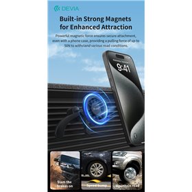 Supporti e Accessori Supporto Magnetico da auto per smartphone su bocchetta aria