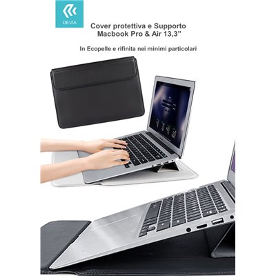 Apple MacBook Cover protettiva per Macbook Pro e Air 13,3 2020 colore Nera