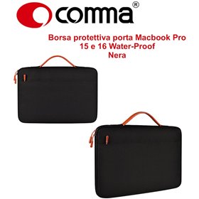 Apple MacBook Borsa protettiva Macbook Pro 15.4 e 16 Water-Proof Nera