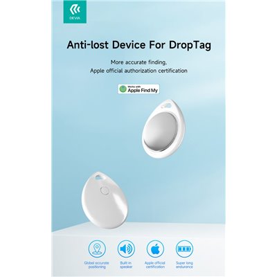 Adattatori & Varie Anti-smarrimento DropTag G2302 Compatibile con Apple Find My