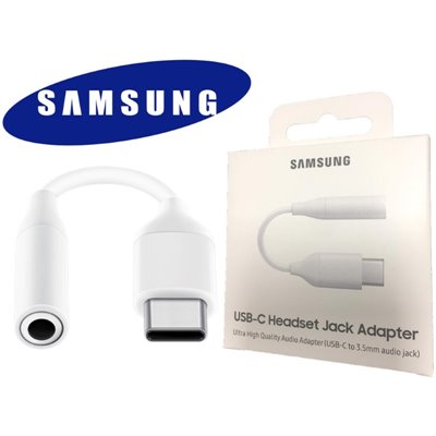 Adattatori & Varie Adattatore Tipo-C Jack 3.5mm Samsung EE-UC10JUWE Bianco