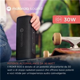 Altoparlanti Bluetooth Altoparlante 30W wireless bluetooth Motorola ROKR 600 nero