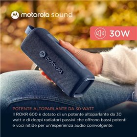 Altoparlanti Bluetooth Altoparlante 30W wireless bluetooth Motorola ROKR 600 Blu