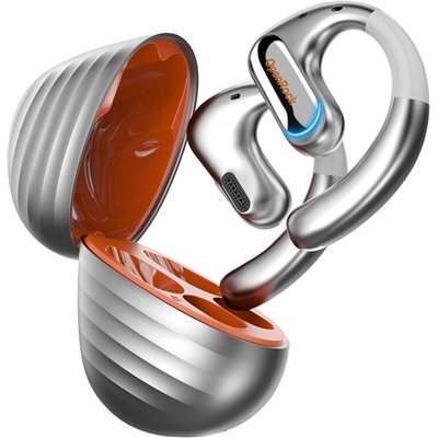 Auricolari & Cuffie DJ OneOdio OpenRock Pro Cuffie Sport Wireless A Conduzione Aperta Silver