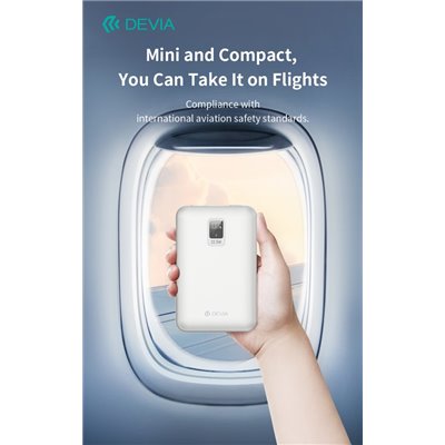 Power Bank MINI Power Bank Ultra4 da 22,5 W Con 2 cavi integrati 20000 mAh Silver