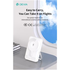 Power Bank Power bank Magnetico con supporto anche per Apple Watch 20W 10.000 mAh Bianco