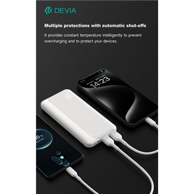 Power Bank Power Bank Kintone 10,000 mAh 37 Watt Bianco