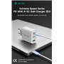 Carica Batterie Carica batterie PD da 65 Watt GaN 2 uscite Tipo-C e una Usb A