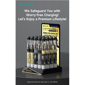 Cavi ConnettivitÃ  Espositore con 20 cavi connettori in Lega di Zinco A C L