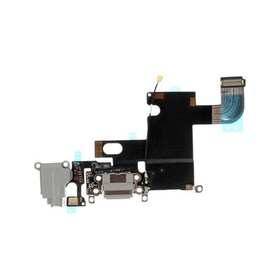 iPhone Serie 4-5-6-7 Connettore Carica e jack Audio Mic. per iphone 6 Nero