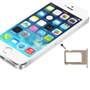 iPhone Serie 4-5-6-7 Slot Sim Card per iPhone 5S Bianco