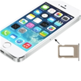 iPhone Serie 4-5-6-7 Slot Sim Card per iPhone 5S Bianco