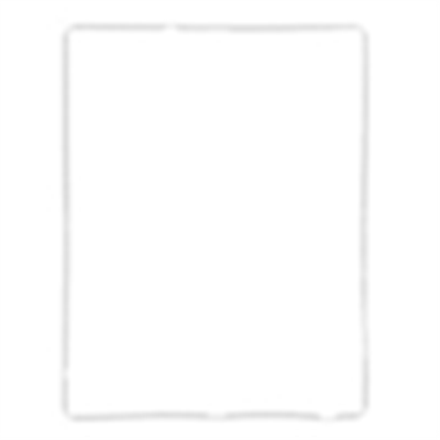 Apple iPad LCD Frame per New iPad (iPad 3) / iPad 4 Bianco