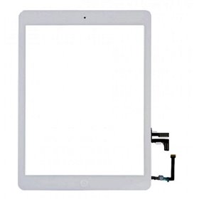 Apple iPad Touch+Telaio LCD+Pulsanti AAA per iPad Air 1 A1474 Bianco