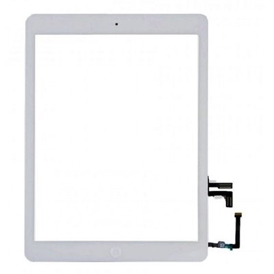 Apple iPad Touch+Telaio LCD+Pulsanti AAA per iPad Air 1 A1474 Bianco