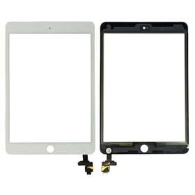 Apple iPad Touch Screen iPad Mini 3 A1599 A1600 con connettore IC Bianc