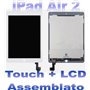 Apple iPad LCD + Touch Assemblato per iPad 2 Air Bianco Grado A+ A1566